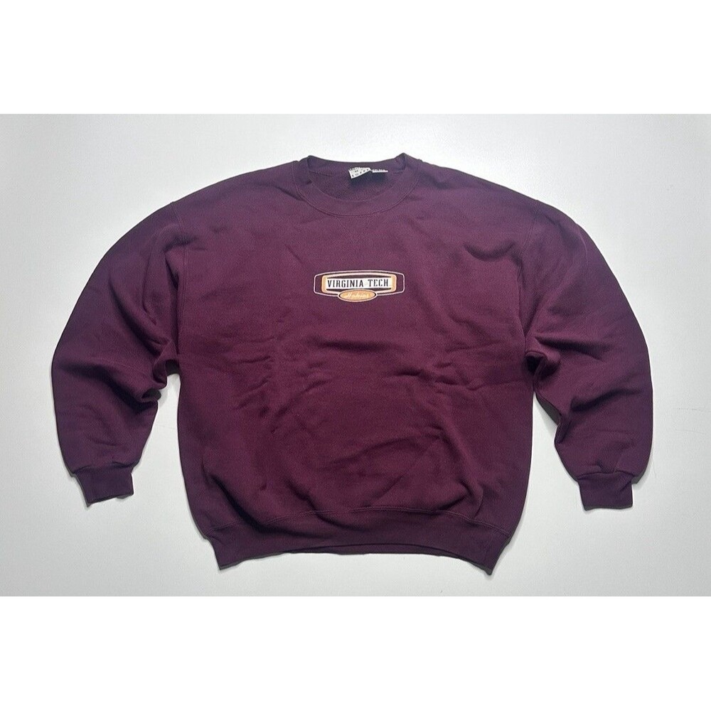 Virginia Tech Hokies Maroon Crewneck Sweatshirt
